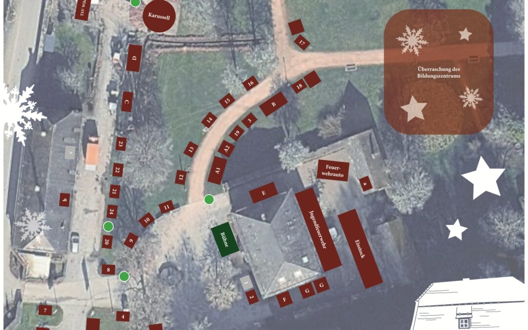 Lageplan und Angebot der Klosterweihnacht 2026